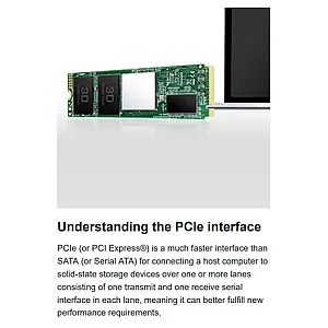 SSD Transcend NVMe PCIe Gen3x4 M.2 2280 SSD 220S (128GB / 256GB / 512GB / 1TB) DRAM Cache MTE220S